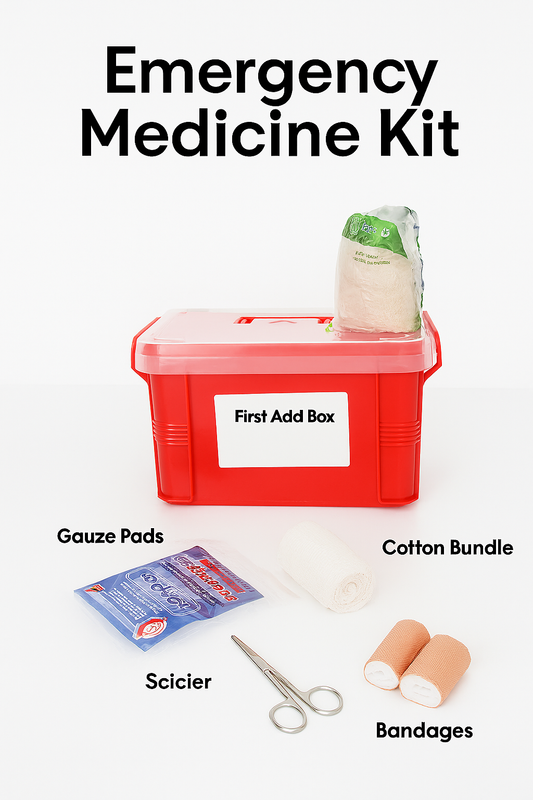 AL-Qaim Hub  LargeHome & Office First Aid Kit - Essential Medical Box