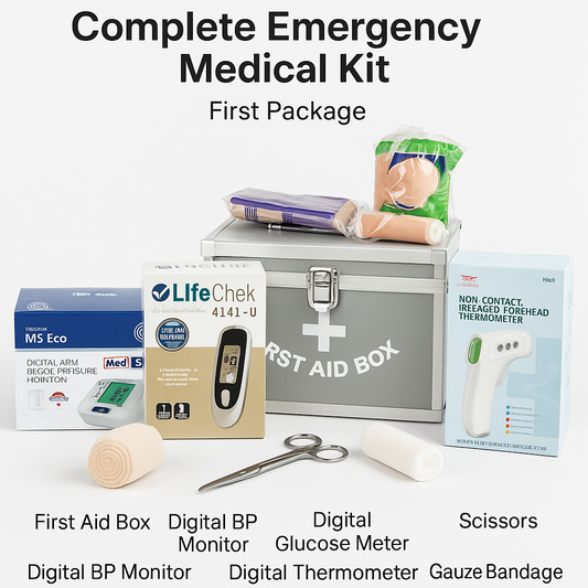 Complete Emergency Medical Kit ( with Premium Box)